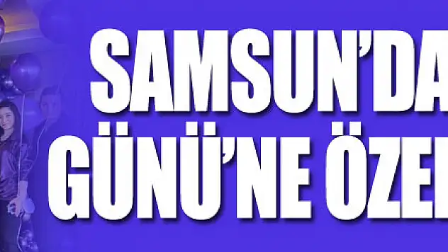 Samsun'dan Epilepsi Günü'ne özel mor parti