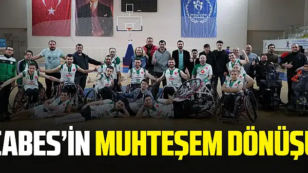 ÇABES'in muhteşem dönüşü ÇABES: 66 KARŞIYAKA: 63