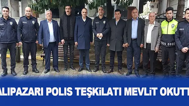 Salıpazarı Polis Teşkİlatı Mevlit Okuttu