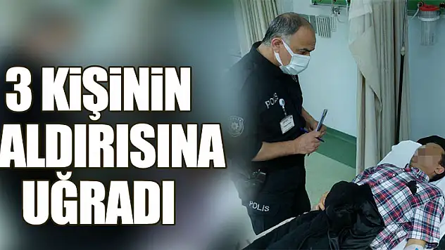 Kafeteryada 3 kişinin saldırısına uğrayan şahıs hastanelik oldu
