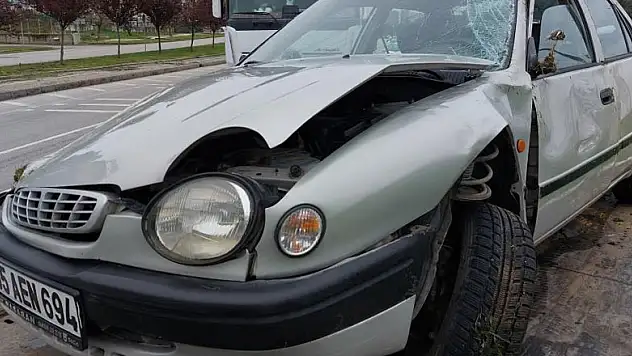 Samsun'da tır ile otomobil çarpıştı: 1 yaralı