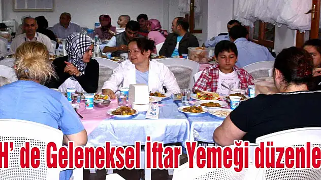 ÇDH' de Geleneksel İftar Yemeği düzenlendi