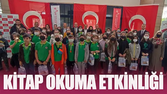 Kitap okuma etkinliği