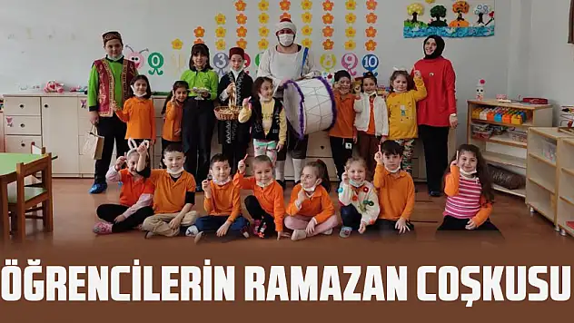 Öğrencilerin Ramazan coşkusu