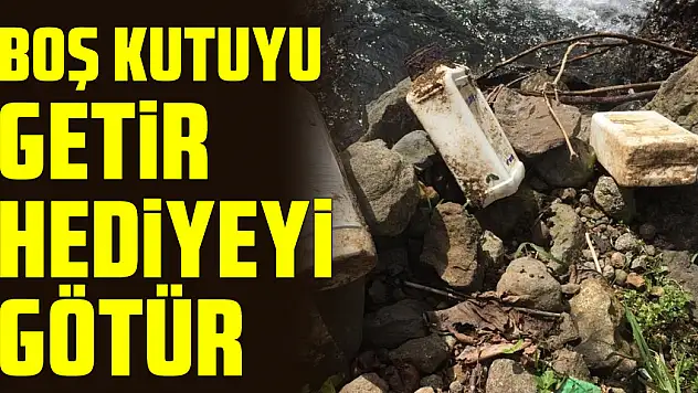 Boş Kutuyu Getir Gözlük, Eldiven, Maske Ve Şapkayı Götür