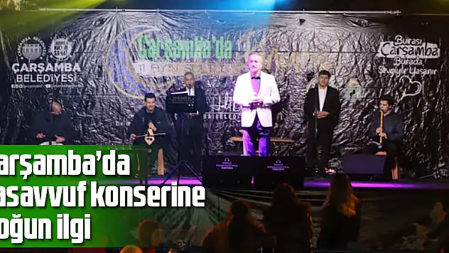 Tasavvuf konserine yoğun ilgi 