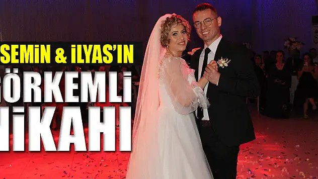 Yasemin & İlyas'ın görkemli nikahı