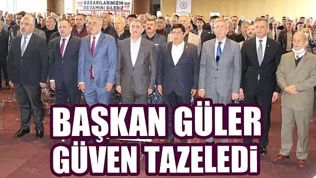 Başkan Güler, güven tazeledi