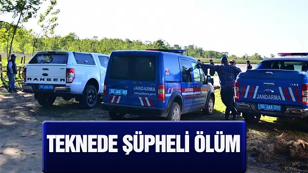 Teknede şüpheli ölüm