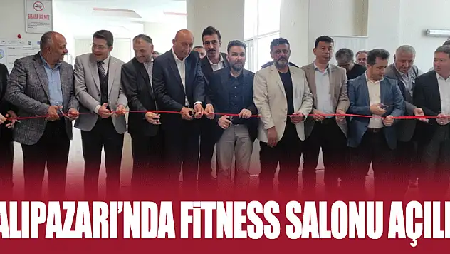 Salıpazarı'nda Fitness Salonu Açıldı
