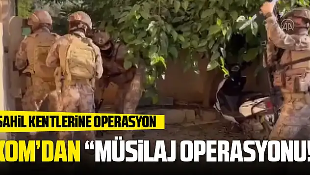 KOM'dan 'Müsilaj Operasyonu!'