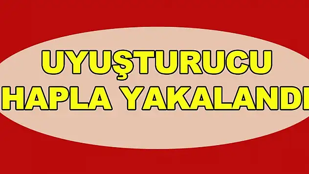 Samsun'da uyuşturucu hapla yakalanan kadın gözaltına alındı
