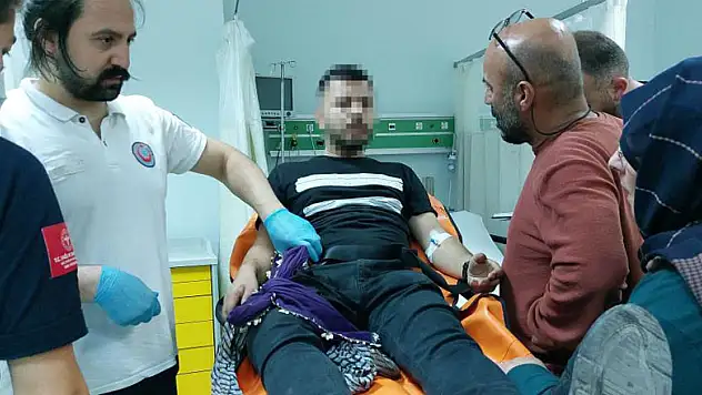 Silahlı saldırıya uğrayan pazarcı hastanelik oldu