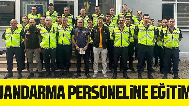 Jandarma Personeline eğitim