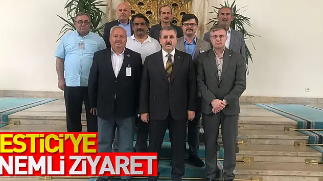 Destici'ye önemli ziyaret