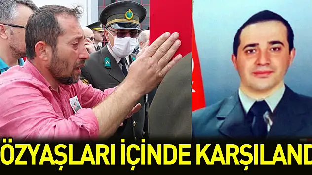 Ordulu şehit Samsun'da gözyaşları içinde karşılandı