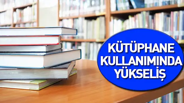 Samsun'da kütüphane kullanımında önemli yükseliş