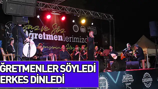 ÖĞRETMENLER SÖYLEDİ HERKES DİNLEDİ