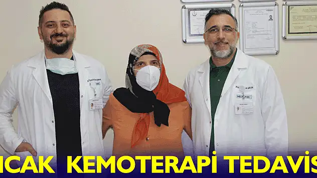 Akciğer zarı kanserine sıcak kemoterapi tedavisi
