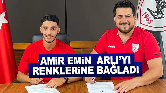 Samsunspor Amir Emin Arlı'yı renklerine bağladı