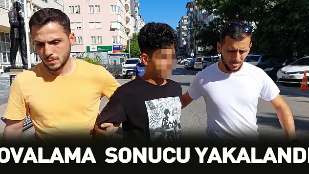 Gaspçı polisin kovalamacası sonucu yakalandı