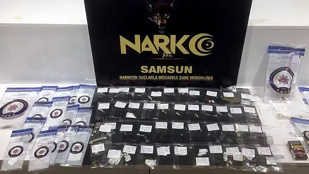 Samsun'da uyuşturucu ticaretinden 1 tutuklama