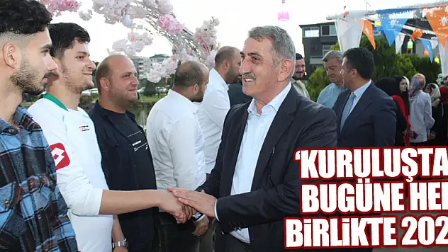 ÇARŞAMBA'DA 'KURULUŞTAN BUGÜNE HEP BİRLİKTE 2023'