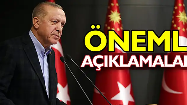 Kritik Kabine sonrası Cumhurbaşkanı Erdoğan'dan önemli mesajlar!