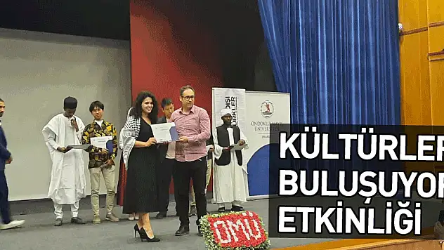 Uluslararası öğrenciler Kültürler Buluşuyor etkinliği
