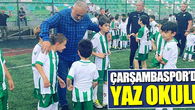 ÇARŞAMBASPOR'DA YAZ OKULU