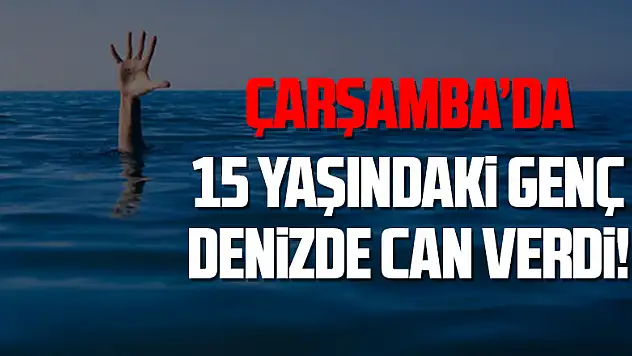 15 yaşındaki genç, denizde can verdi!