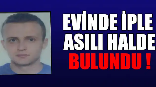 Hastane yemekhanesi çalışanı evinde iple asılı halde bulundu