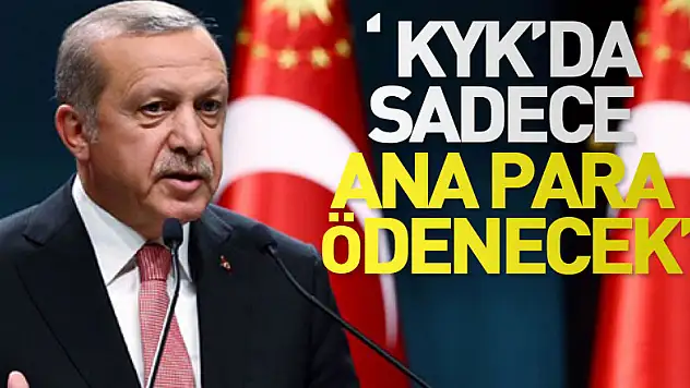 Cumhurbaşkanı Erdoğan'dan önemli açıklamalar
