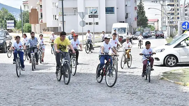 Tekkeköy'de 15 Temmuz bisiklet turu