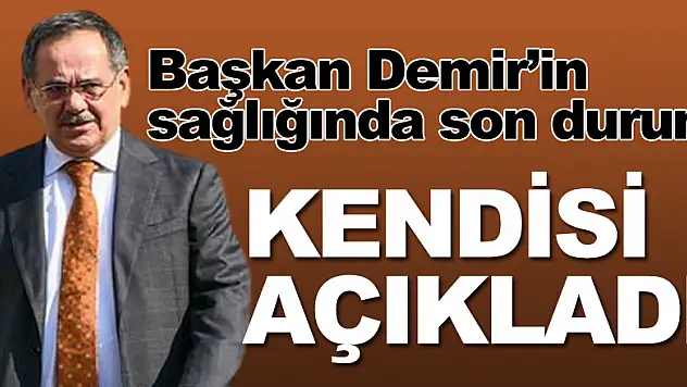 Başkan Demir: 'Radyoterapiye başladık'