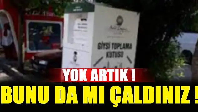 26 adet geri dönüşüm kutusu çalındı