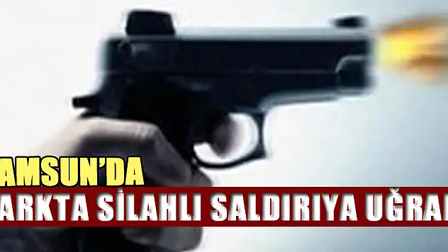 Parkta silahlı saldırıya uğradı