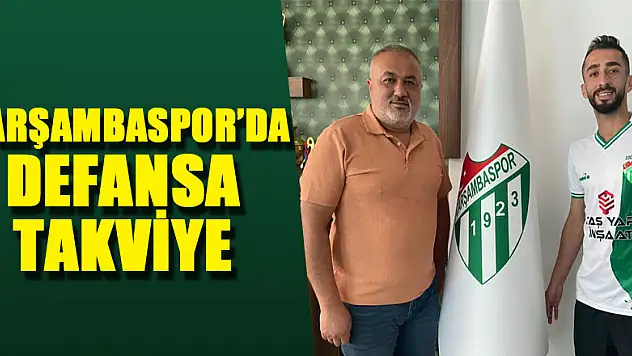 Çarşambaspor'da Defansa takviye