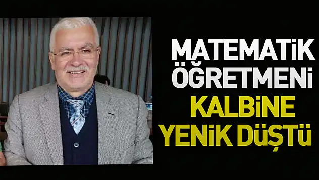 Matematik öğretmeni kalbine yenik düştü