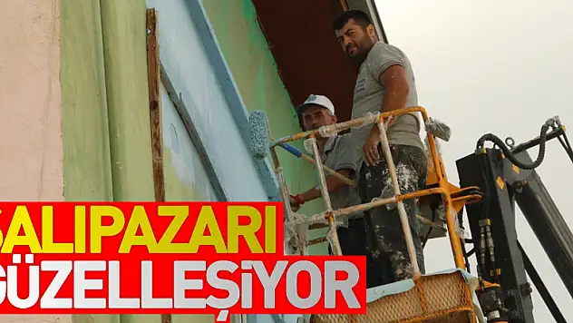 Salıpazarı güzelleşiyor
