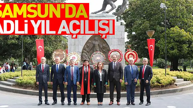 Samsun'da adli yıl açılışı