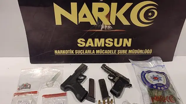 Samsun'da uyuşturucu ticaretinden 1 kişi tutuklandı