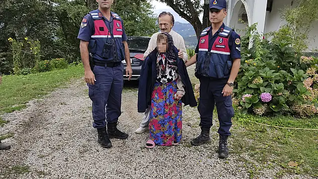 Samsun'da dün kaybolan yaşlı kadın bulundu