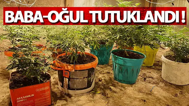 Samsun'da uyuşturucu operasyonu: Baba-oğul tutuklandı