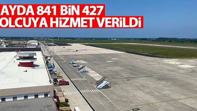 8 ayda 841 bin 427 yolcuya hizmet verildi