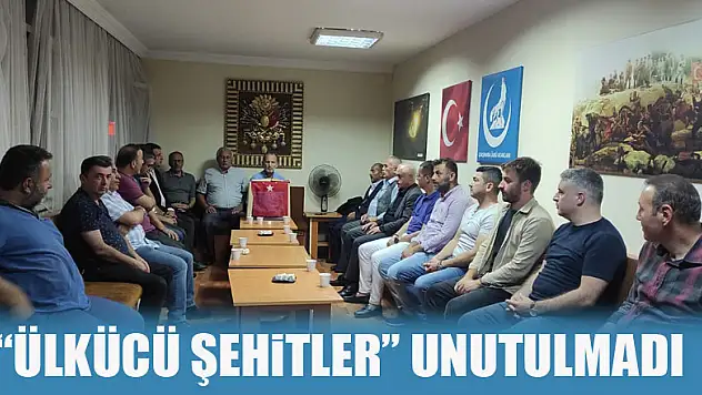 Ülkücü Şehitler Unutulmadı