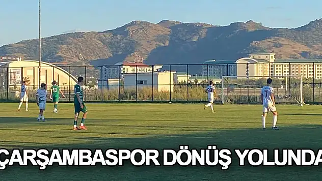 Çarşambaspor dönüş yolunda