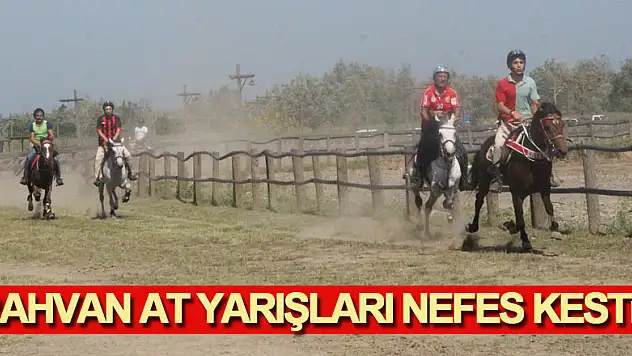 Rahvan At Yarışları nefes kesti