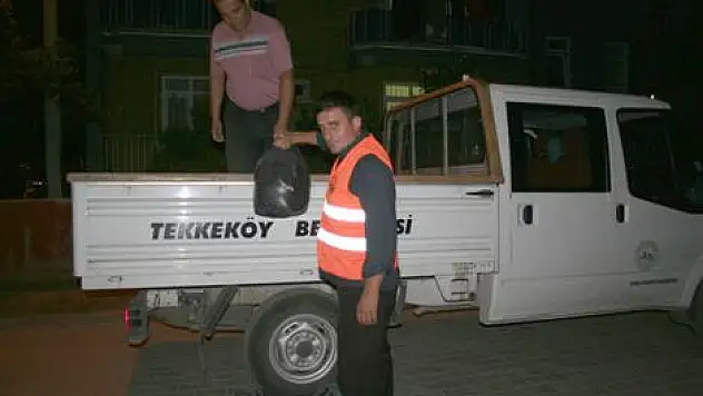 Tekkeköy'de 2 Bin 500 Aileye Gıda yardımı