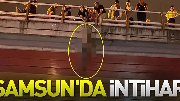 Samsun'da intihar